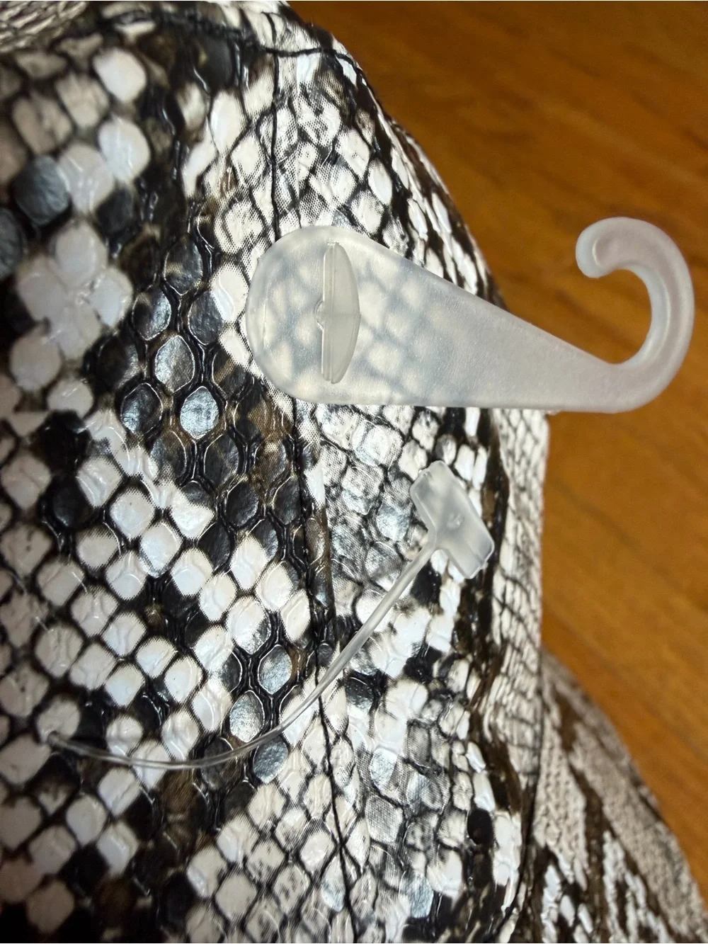 NEW Urban Outfitters Faux Leather Snake Skin Pattern Unisex Bucket Hat